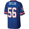 Elroe NY.Giants #56 Lawrence Taylor Mitchell & Ness Royal Legacy Replica Jersey Stitched Puhic Game Jerseys