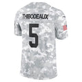 Elroe NY.Giants #5 Kayvon Thibodeaux Arctic Camo 2024 Salute to Service Stitched Jerseys