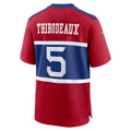 Elroe NY.Giants #5 Kayvon Thibodeaux Century Red Alternate Player Game Stitched Jerseys