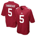Elroe NY.Giants #5 Kayvon Thibodeaux Player Red Home Game Stitched Jerseys