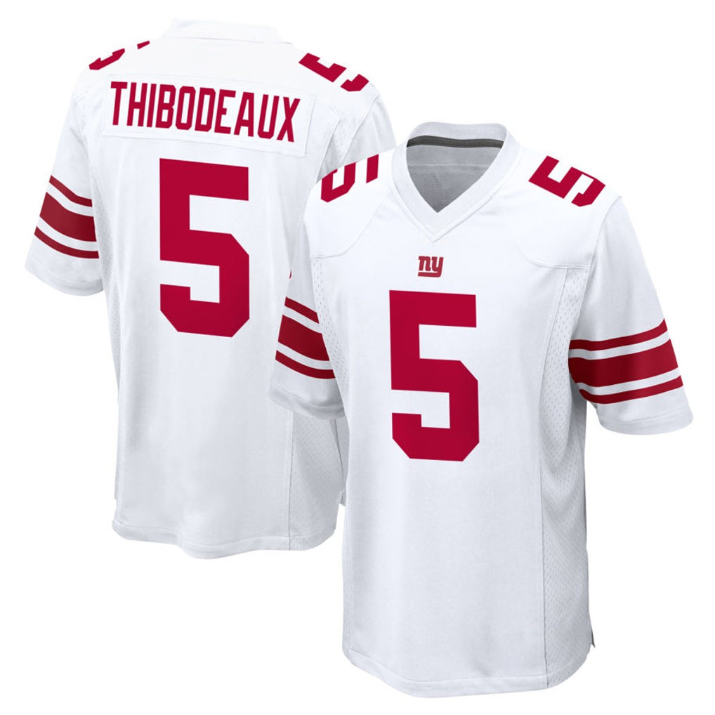 Elroe NY.Giants #5 Kayvon Thibodeaux Player White Home Game Stitched Jerseys