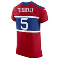 Elroe NY.Giants #5 Kayvon Thibodeaux Red Vapor F.U.S.E. Elite Player Stitched Jerseys