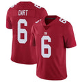 Elroe NY.Giants #6 Jaxson Dart Player Red Alternate Vapor Limited Stitched Jerseys