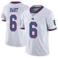 Elroe NY.Giants #6 Jaxson Dart Player White Vapor Limited Stitched Jerseys