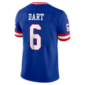 Elroe NY.Giants #6 Jaxson Dart Royal Legacy Vapor Untouchable Stitched Limited Jerseys