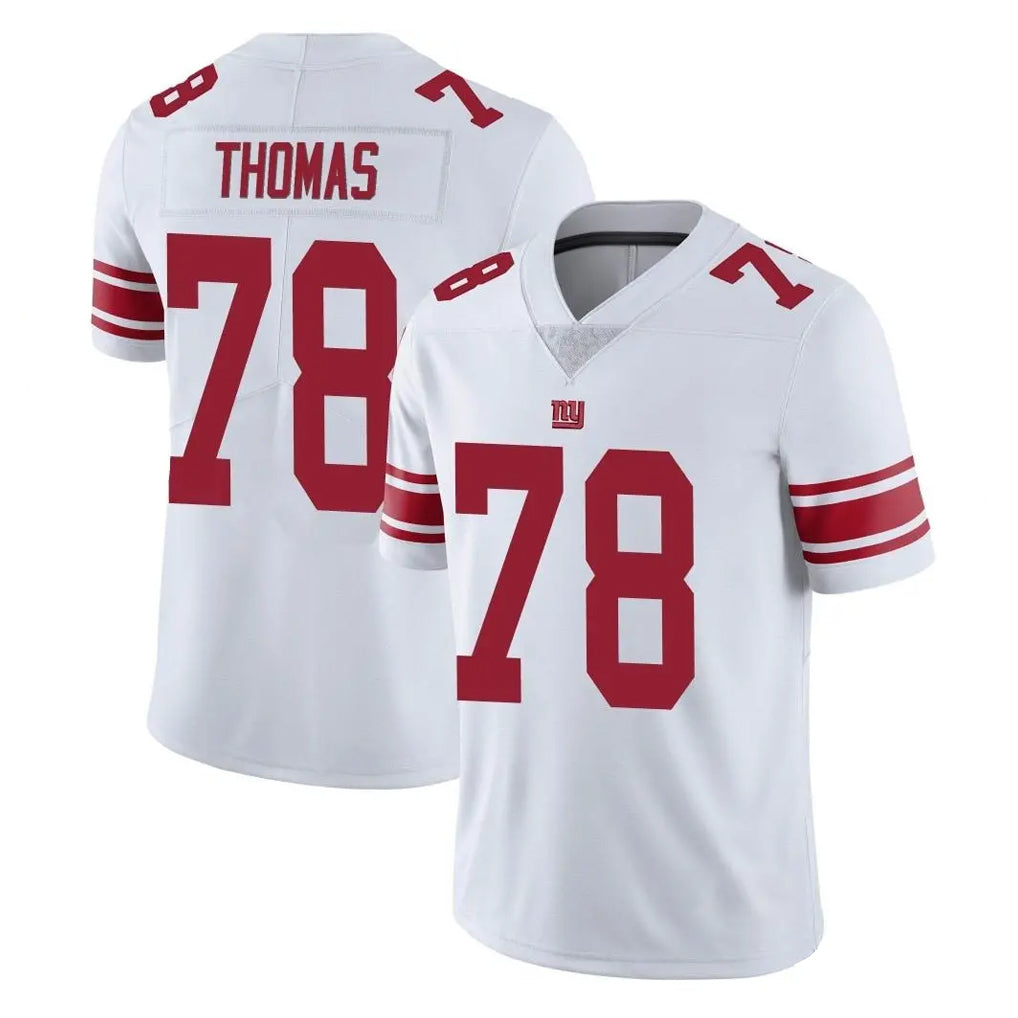Elroe NY.Giants #78 Andrew Thomas Player White Limited Vapor Untouchable Home Game Stitched Jerseys