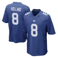 Elroe NY.Giants #8 Jevon Holland Player Royal Home Game Stitched Jerseys