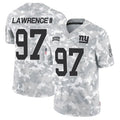 Elroe NY.Giants #97 Dexter Lawrence II Player Arctic Camo Salute to Service Limited Stitched Jerseys