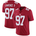 Elroe NY.Giants #97 Dexter Lawrence II Player Vapor Red Limited Stitched Jerseys
