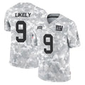 Elroe NY.Giants #9 Lsaiah Likely Player Arctic Camo Salute To Service Limited Game Stitched Jerseys