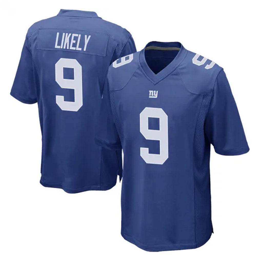 Elroe NY.Giants #9 Lsaiah Likely Player Royal Home Game Stitched Jerseys
