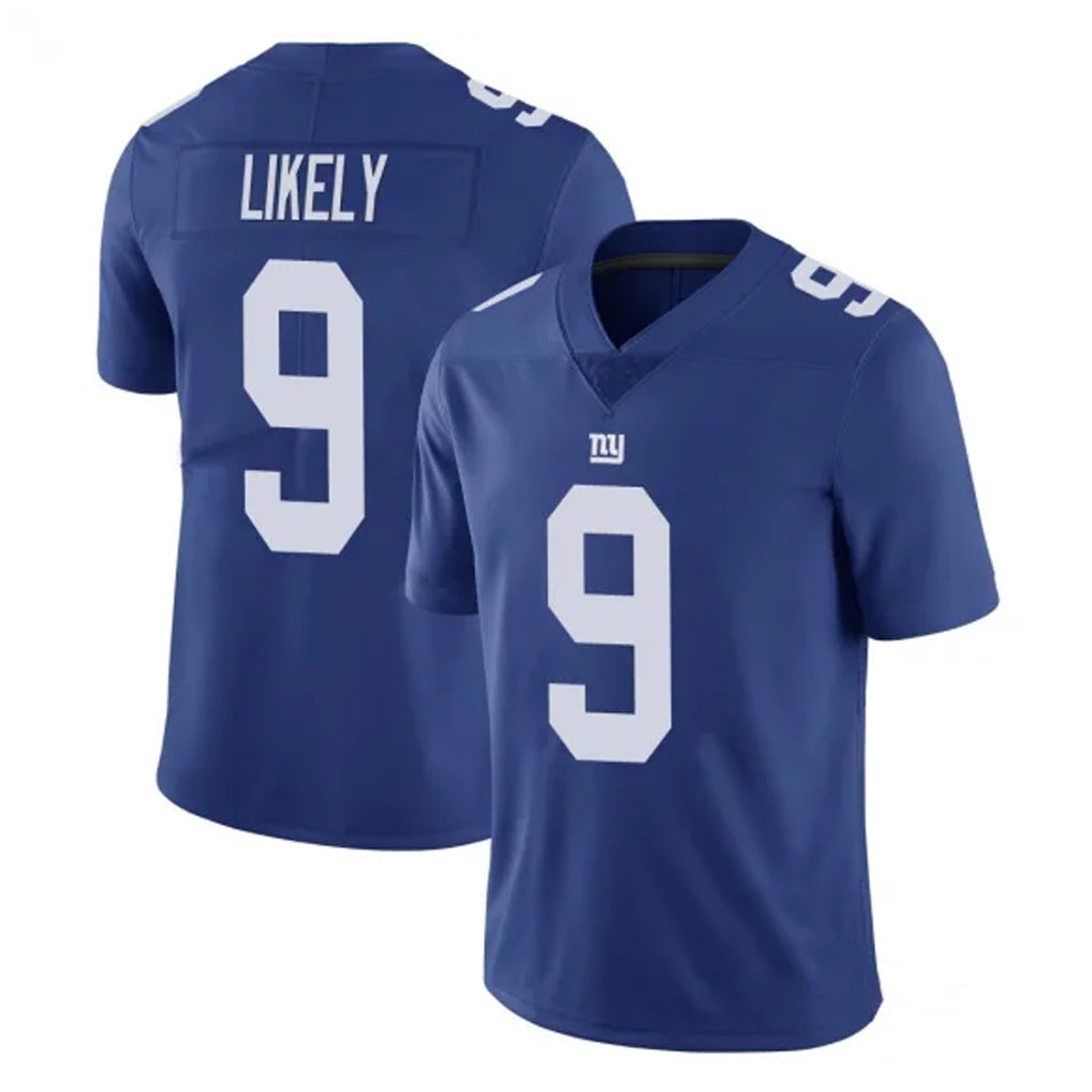 Elroe NY.Giants #9 Lsaiah Likely Player Royal Limited Vapor Untouchable Home Game Stitched Jerseys
