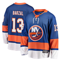 Elroe NY.Islanders #13 Mathew Barzal Royal Breakaway Jerseys