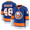 Elroe NY.Islanders #48 Matthew Schaefer Royal Home Premium Jerseys