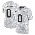 Elroe NY.Jets #0 Braelon Allen Player Arctic Camo Salute to Service Limited Stitched Jerseys