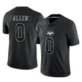 Elroe NY.Jets #0 Braelon Allen Player Black REFLECTIVE Limited Stitched Jerseys
