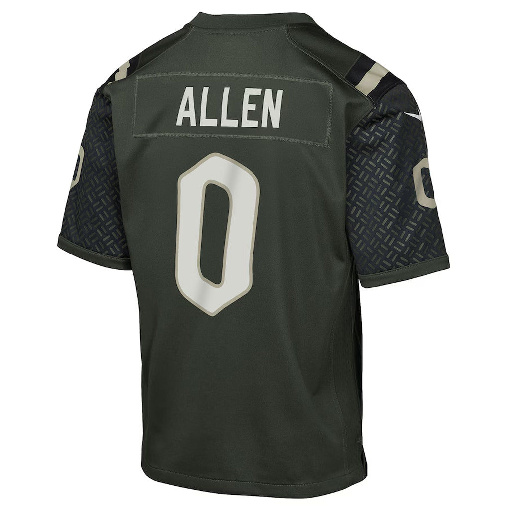 Elroe NY.Jets #0 Braelon Allen Player Gotham Green Rivalries Collection Game Stitched Jerseys