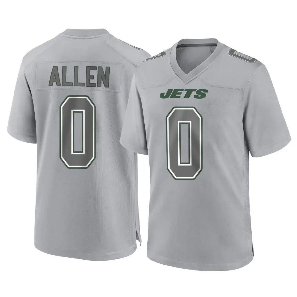 Elroe NY.Jets #0 Braelon Allen Player Gray Limited Atmosphere Fashion Home Game Stitched Jerseys