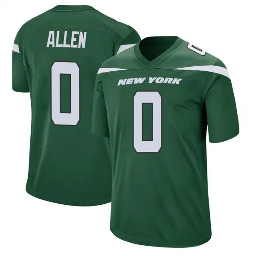Elroe NY.Jets #0 Braelon Allen Player Green Game Stitched Jerseys