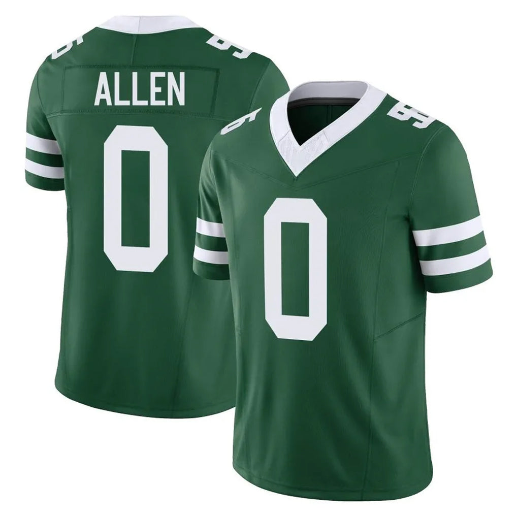 Elroe NY.Jets #0 Braelon Allen Player Green Legacy Limited Vapor F.U.S.E. Home Game Stitched Jerseys