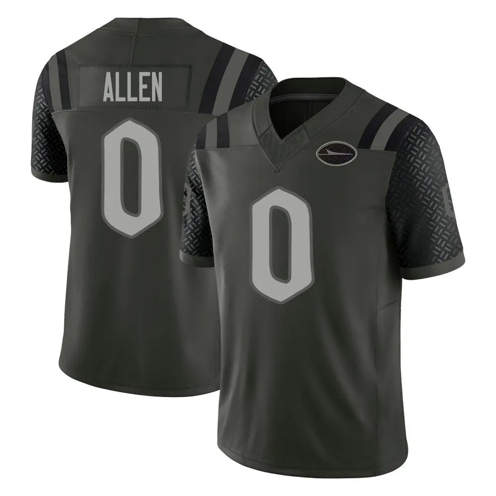 Elroe NY.Jets #0 Braelon Allen Player Green Limited 2025 Rivalries Collection Home Game Stitched Jerseys
