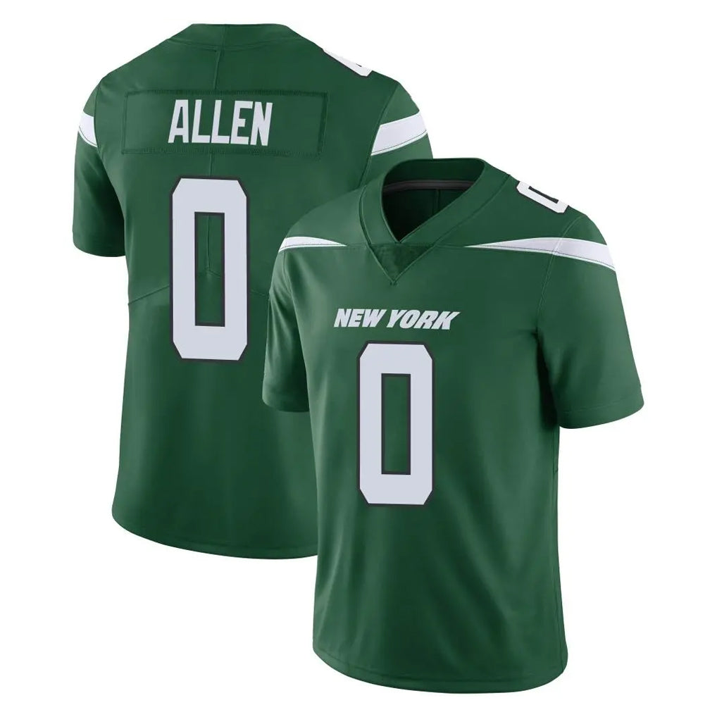 Elroe NY.Jets #0 Braelon Allen Player Green Limited Vapor Home Game Stitched Jerseys