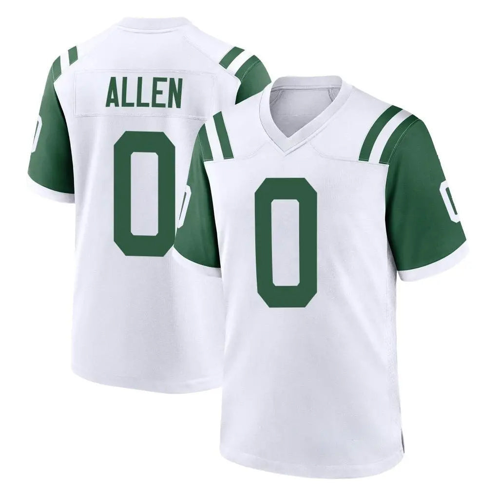 Elroe NY.Jets #0 Braelon Allen Player White Classic Home Game Stitched Jerseys