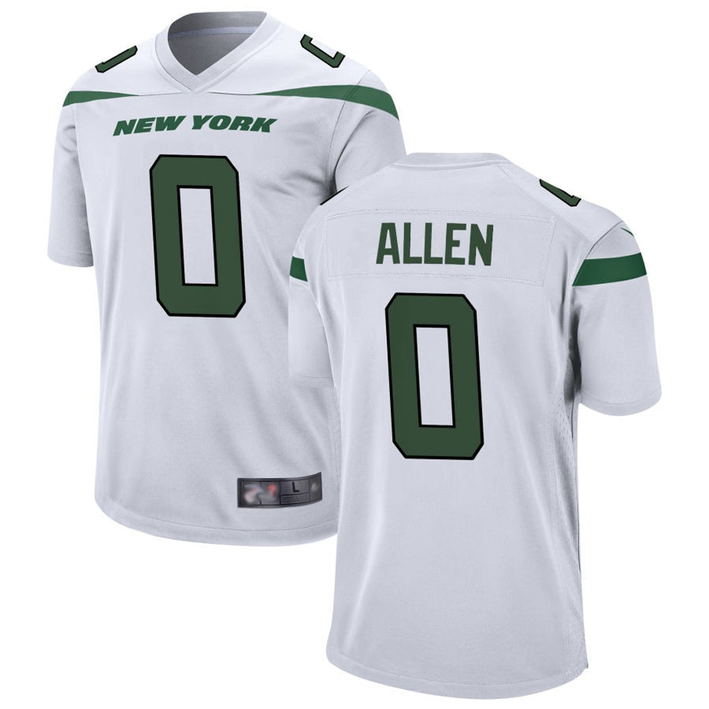 Elroe NY.Jets #0 Braelon Allen Player White Game Stitched Jerseys