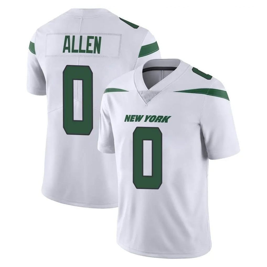 Elroe NY.Jets #0 Braelon Allen Player White Spotlight Limited Vapor Home Game Stitched Jerseys