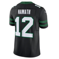 Elroe NY.Jets #12 Joe Namath Legacy Black Vapor F.U.S.E. Limited Jersey Stitched American Stitched Jersey