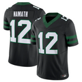 Elroe NY.Jets #12 Joe Namath Legacy Black Vapor F.U.S.E. Limited Jersey Stitched American Stitched Jerseys