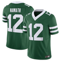 Elroe NY.Jets #12 Joe Namath Legacy Green Vapor F.U.S.E. Limited Jersey Stitched American Stitched Jerseys