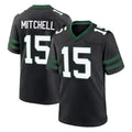 Elroe NY.Jets #15 Adonai Mitchell Player Black Legacy Home Game Stitched Jerseys