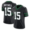 Elroe NY.Jets #15 Adonai Mitchell Player Black Limited Legacy Vapor F.U.S.E. Home Game Stitched Jerseys