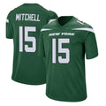 Elroe NY.Jets #15 Adonai Mitchell Player Green Home Game Stitched Jerseys