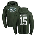 Elroe NY.Jets #15 Adonai Mitchell Player Green LOGO Pullover Hoodies Limited Game Stitched Jerseys
