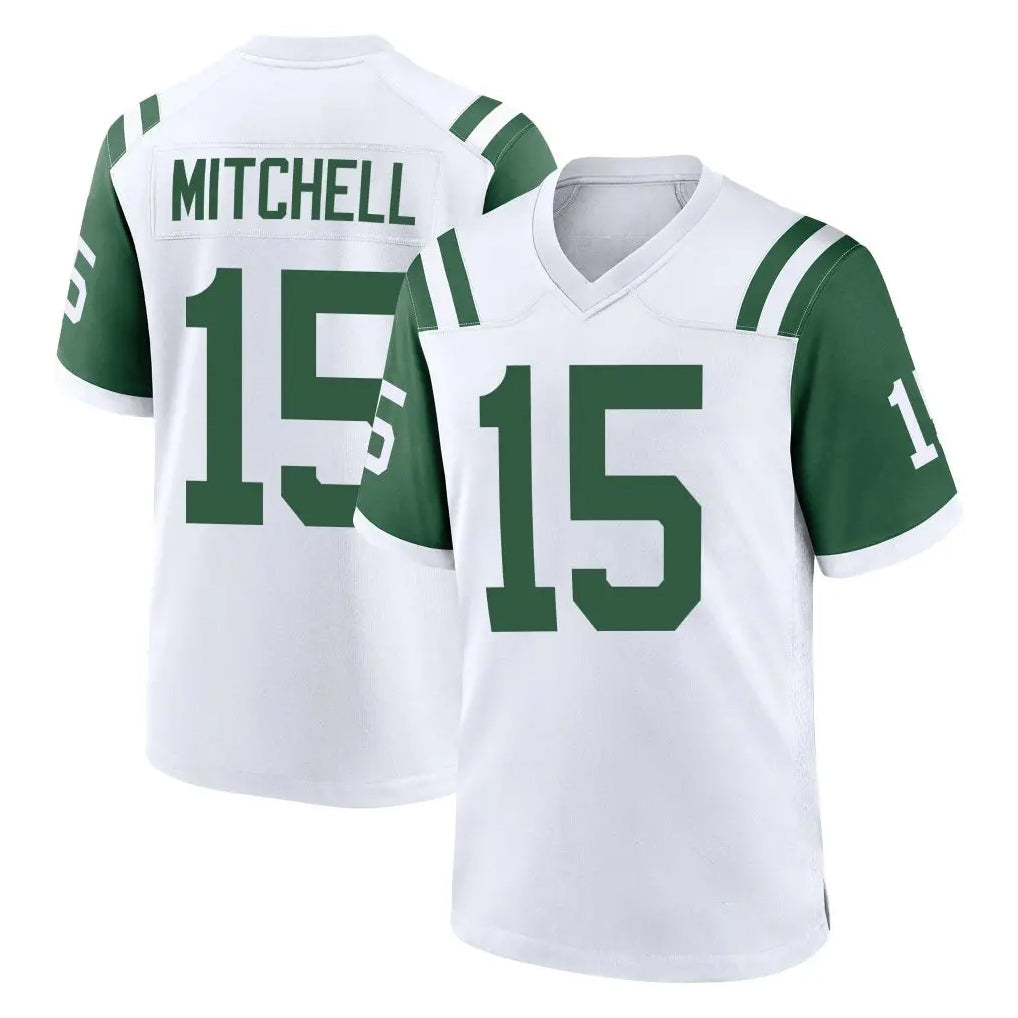 Elroe NY.Jets #15 Adonai Mitchell Player White Classic Home Game Stitched Jerseys