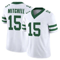 Elroe NY.Jets #15 Adonai Mitchell Player White Limited Classic Vapor F.U.S.E. Home Game Stitched Jerseys