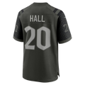 Elroe NY.Jets #20 Breece Hall Gotham Green 2025 Rivalries Collection Game Stitched Jerseys