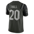Elroe NY.Jets #20 Breece Hall Gotham Green 2025 Rivalries Collection Stitched Limited Jerseys