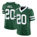 Elroe NY.Jets #20 Breece Hall Player Green Legacy Limited Vapor F.U.S.E. Home Game Stitched Jerseys