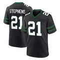 Elroe NY.Jets #21 Brandon Stephens Player Black Legacy Home Game Stitched Jerseys
