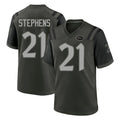 Elroe NY.Jets #21 Brandon Stephens Player Green 2025 Rivalries Collection Home Game Stitched Jerseys