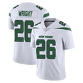 Elroe NY.Jets #26 Nahshon Wright Player White Spotlight Limited Vapor Home Game Stitched Jerseys