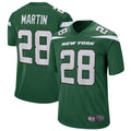 Elroe NY.Jets #28 Curtis Martin Player Green Game Stitched Jerseys