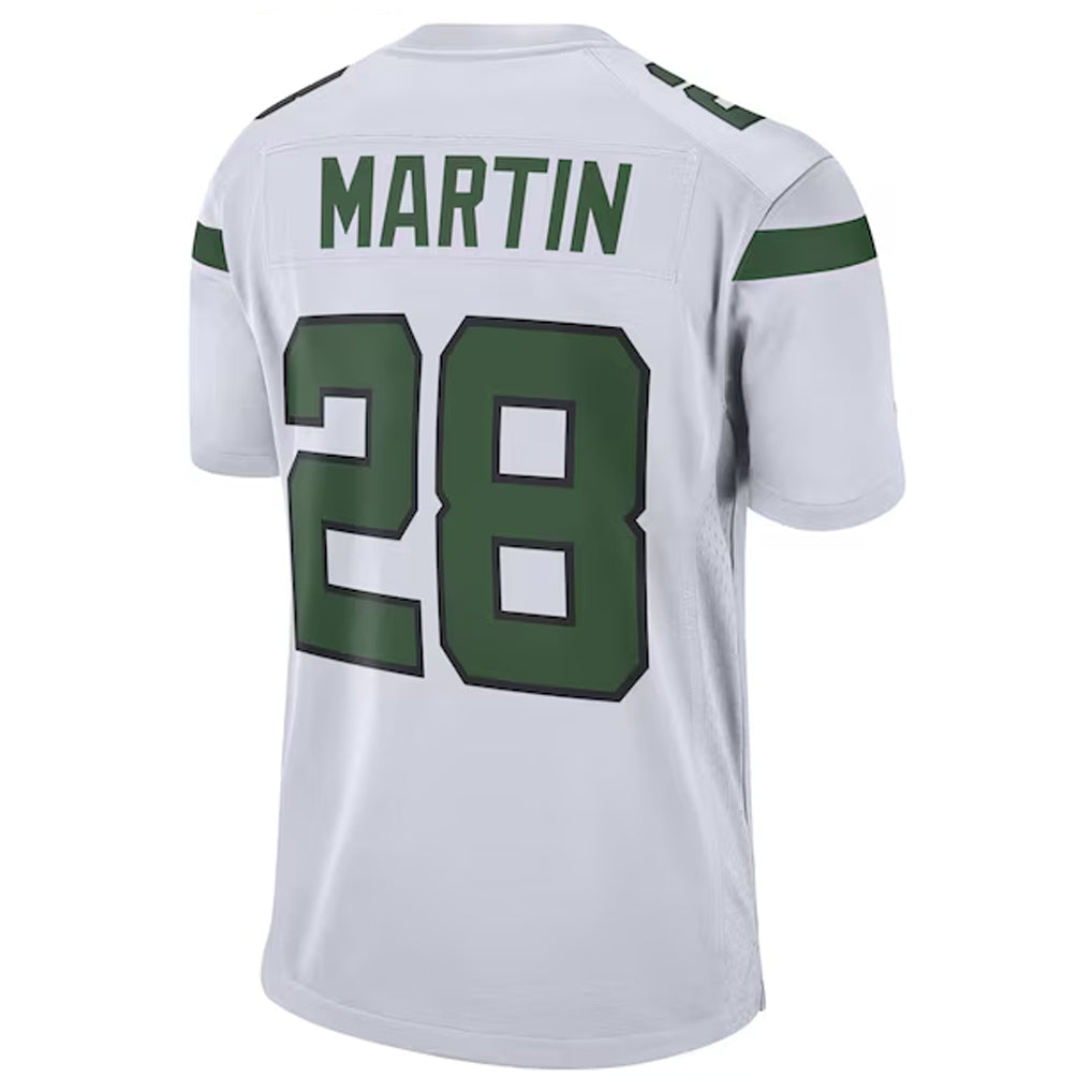 Elroe NY.Jets #28 Curtis Martin Player White Game Stitched Jerseys