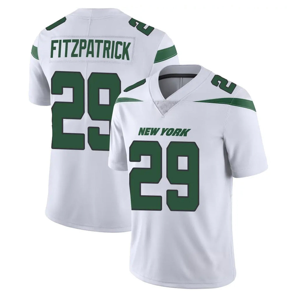 Elroe NY.Jets #29 Minkah Fitzpatrick Player White Spotlight Limited Vapor Home Game Stitched Jerseys