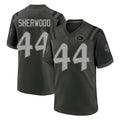 Elroe NY.Jets #44 Jamien Sherwood Player Green 2025 Rivalries Collection Home Game Stitched Jerseys