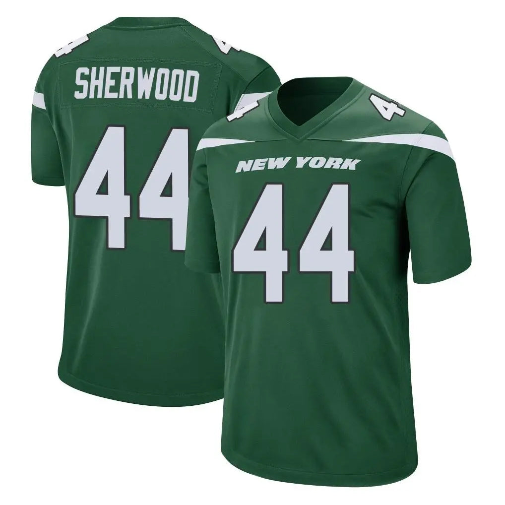 Elroe NY.Jets #44 Jamien Sherwood Player Green Home Game Stitched Jerseys