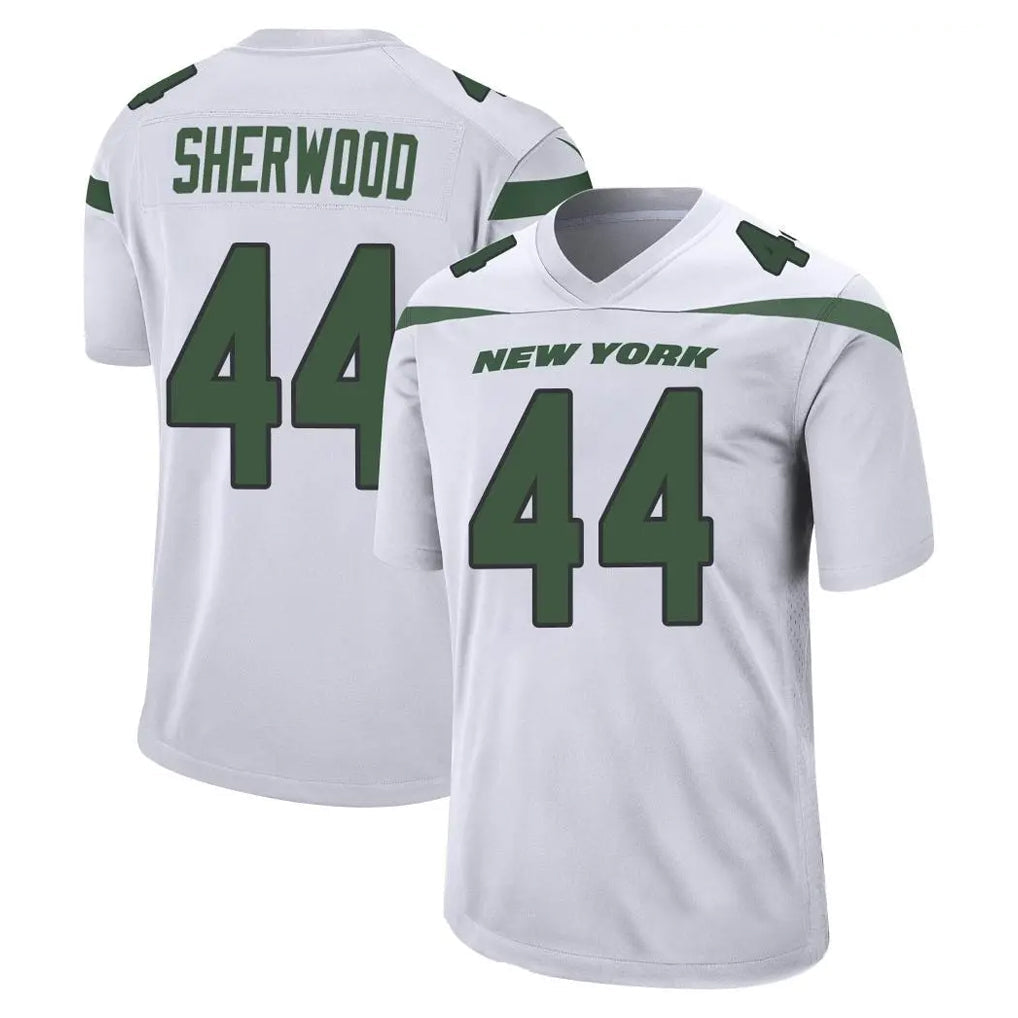 Elroe NY.Jets #44 Jamien Sherwood Player White Spotlight Home Game Stitched Jerseys